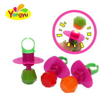 Cheap Halal Lighting up Diamond Ring Toy Candy